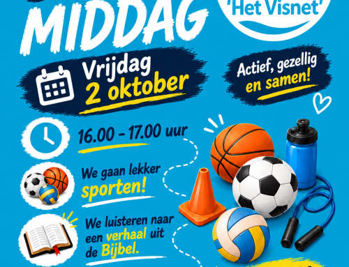 Het Visnet sportmiddag vrijdag 2 oktober